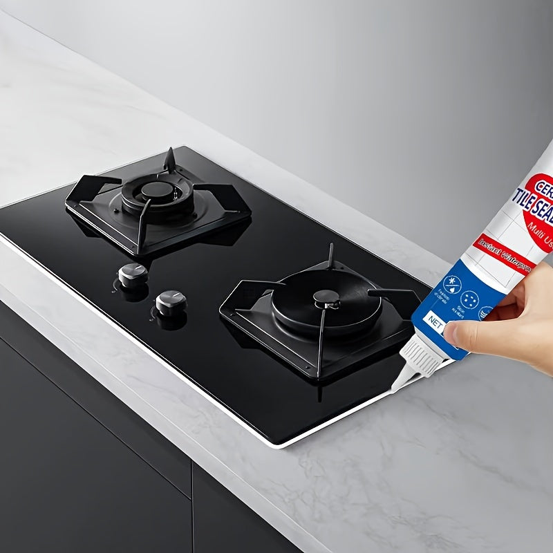 Waterproof Tile Grout Repair Sealant for Kitchen Bathroom White Adhesive and Sealant Tape