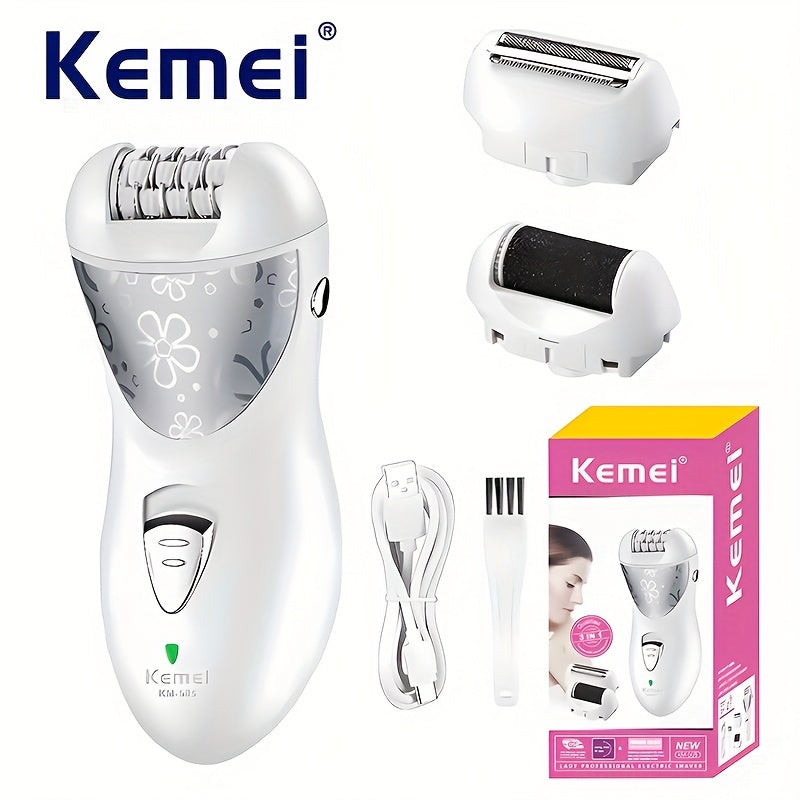 Women's 3-in-1 Electric Shaver USB Charging