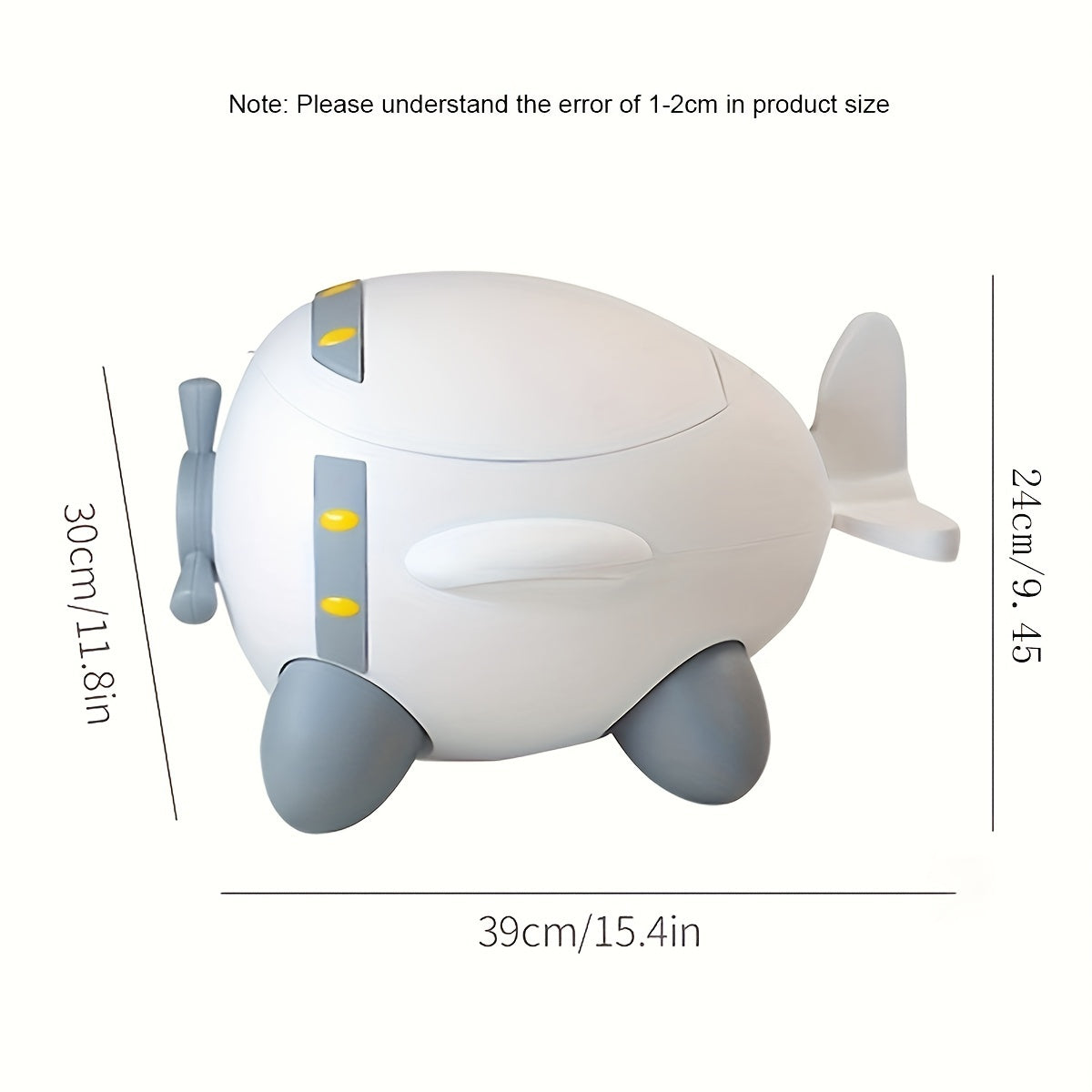 Cartoon Airplane Potty Training Seat for Babies and Toddlers with Stability and Comfort