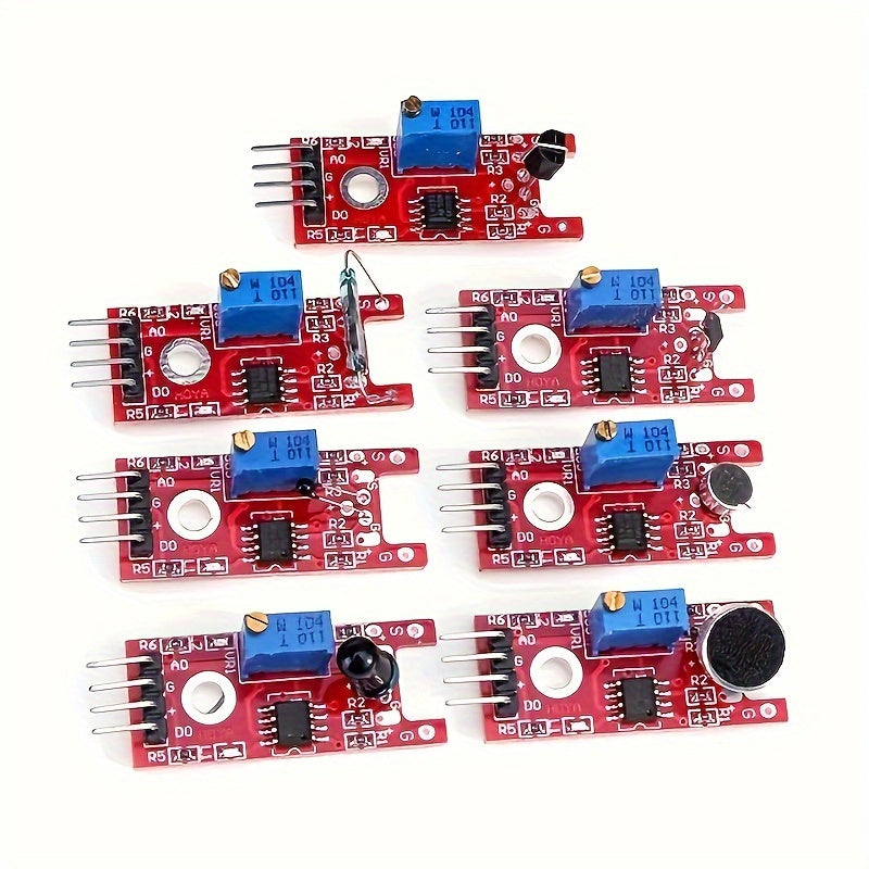37 Sensor to'plamlari 45-in-1 Sensor moduli Arduino va STM32 uchun o'rganish