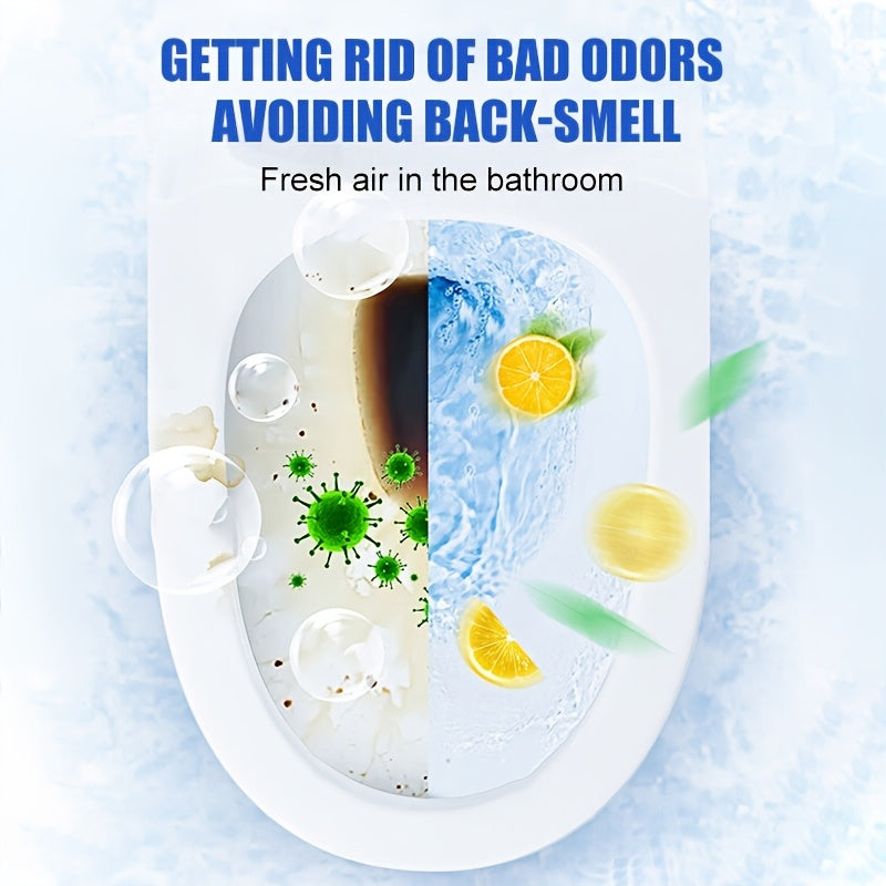 Automatic Toilet Cleaning Tablets Long-Lasting Stain and Odor Removal