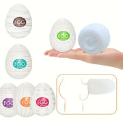 Men soft flexible pocket masturbator egg for male pleasure