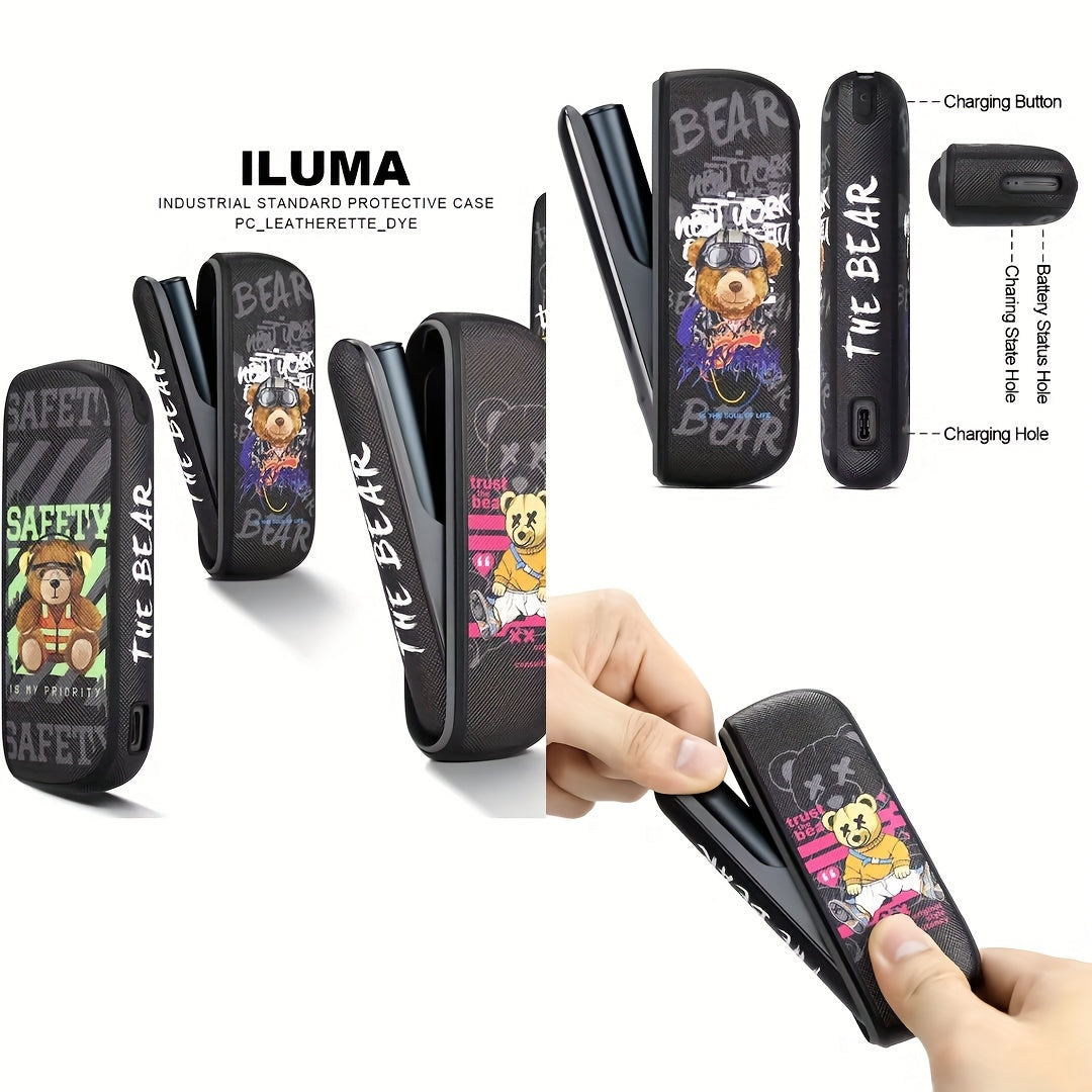 Impact-Resistant Phone Case for iQOS ILUMA with Full Coverage in 5 Patterns