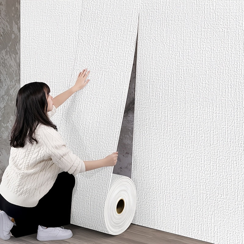 Waterproof Self-Adhesive 3D Foam Wallpaper Stickers for Home Decor