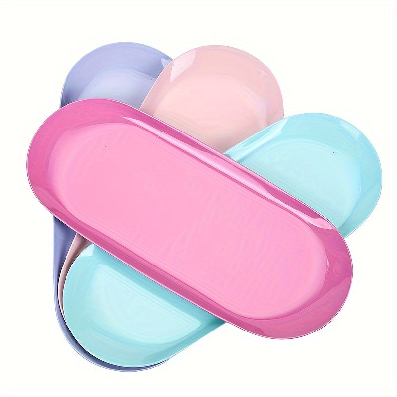 Stainless Steel Jewelry Tray for Desktop Storage Organizer Black or Silver