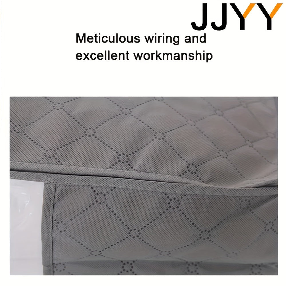 Caja de almacenamiento de gran capacidad de fibra no tejida para ropa, ropa de cama, toallas, plegable, duradera