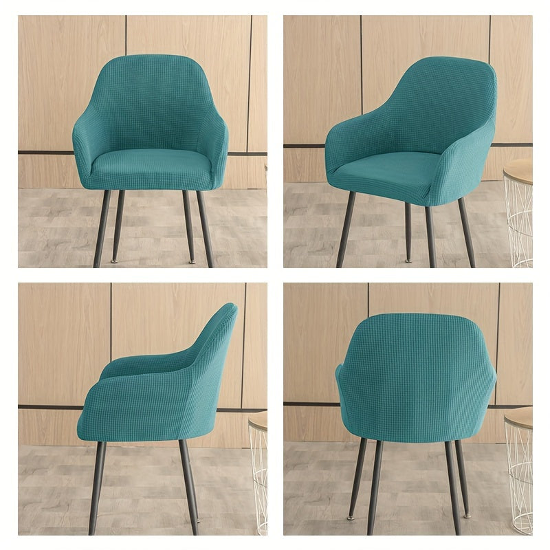 Чехол для офисного кресла с подлокотниками для обеденной и гостиной мебели, защитный чехол для сиденья