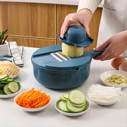 Multi-Functional Vegetable Chopper 12 Functions Slicing Dicing Grating Kitchen Tool