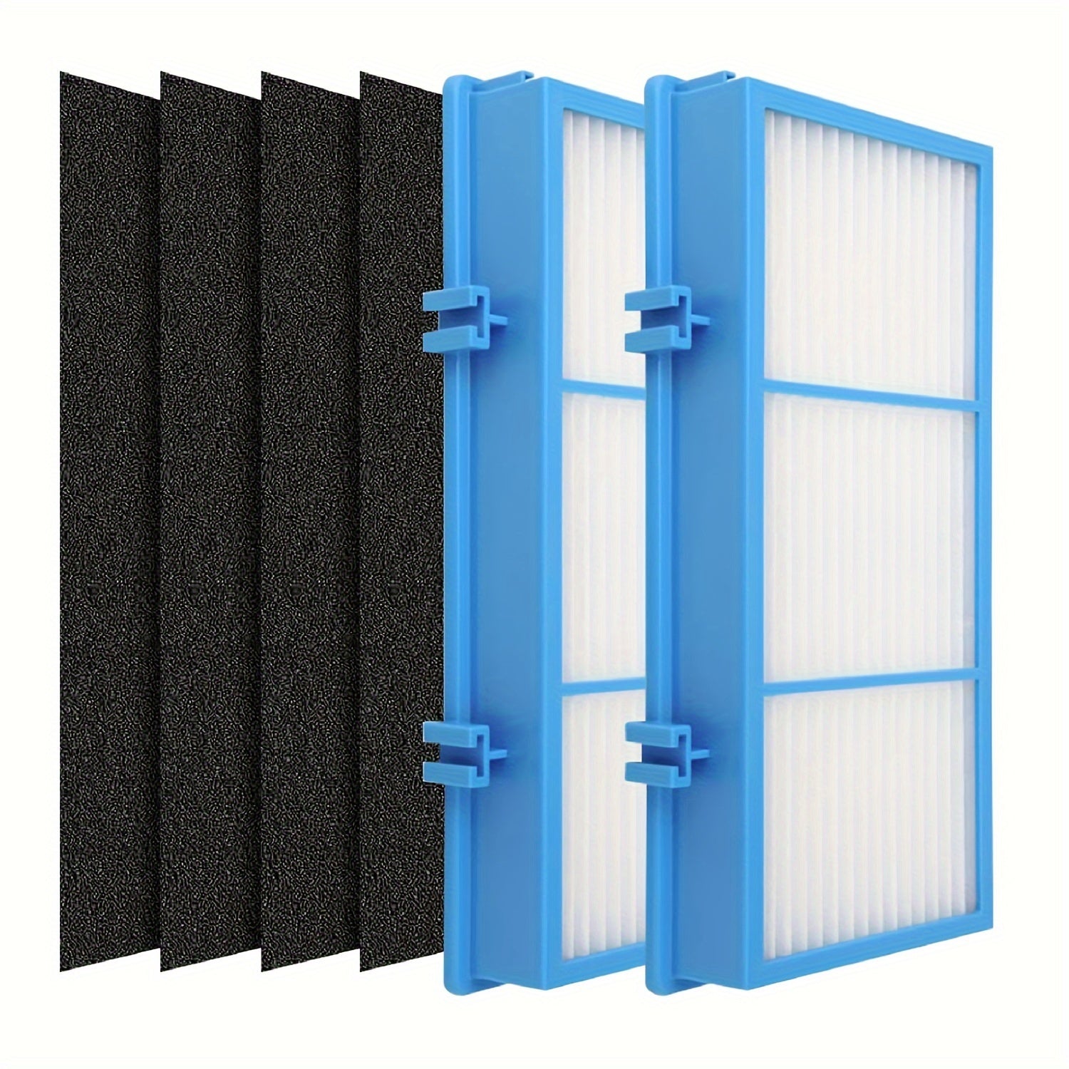 6-Piece Air Filter Replacement Kit for Total Air Purifiers with HEPA and Carbon Filters