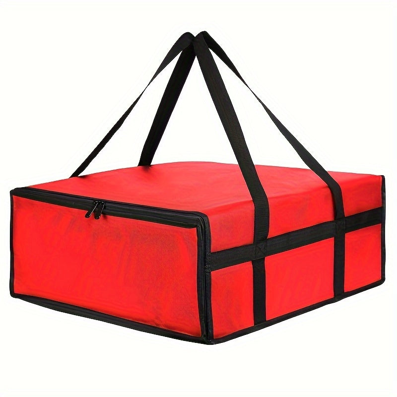 Insulated Pizza Delivery Bag, Sturdy Eco-Friendly Lunch Carrier for Work and School