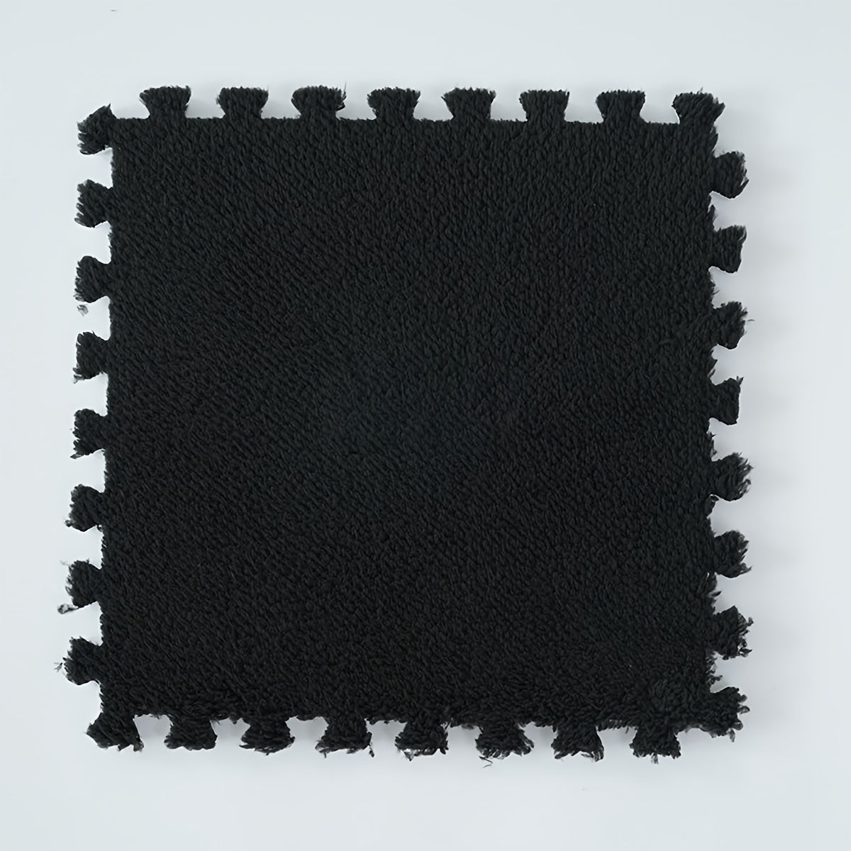 Luxurious Plush Patchwork Carpet Mat for Living Room and Bedroom, Easy to Clean