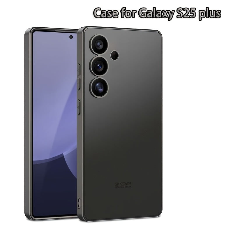 Samsung Galaxy S25 seriyali mobil telefon qopqog'i, himoya uchun mustahkam rang, to'liq qoplovli muzlatilgan qattiq qobiq. Asl rangdagi ultra-ingichka dizayn, izlar yo'q.