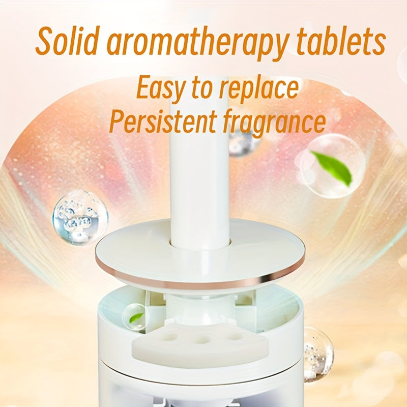 8 ta to'ldirish boshli va aromatizatsiyalangan planshetlar bilan birga foydalaniladigan bitta foydalaniladigan hojatxona cho'tkasi to'plami