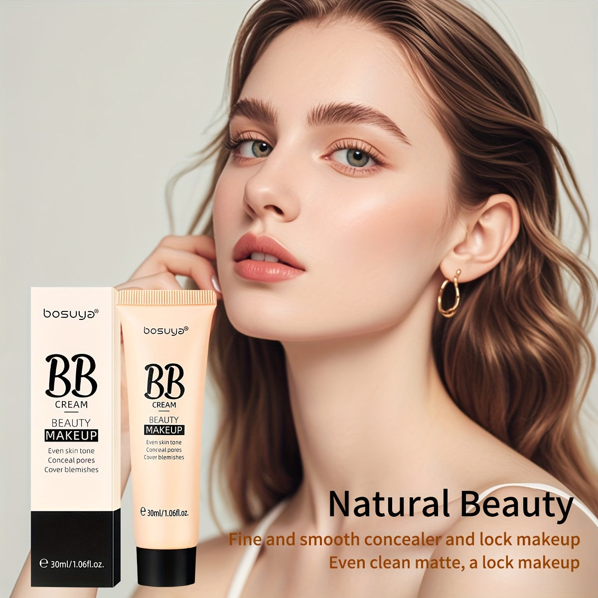 Women BB Cream Foundation Liquid Concealer Waterproof Long-Lasting