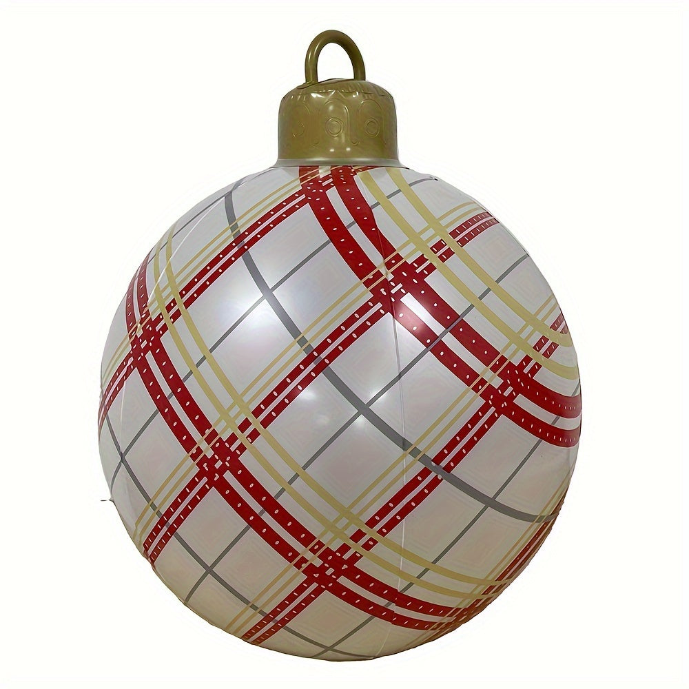 Inflatable Christmas Balls PVC Ball Decorations for Gardens and Entrance Halls