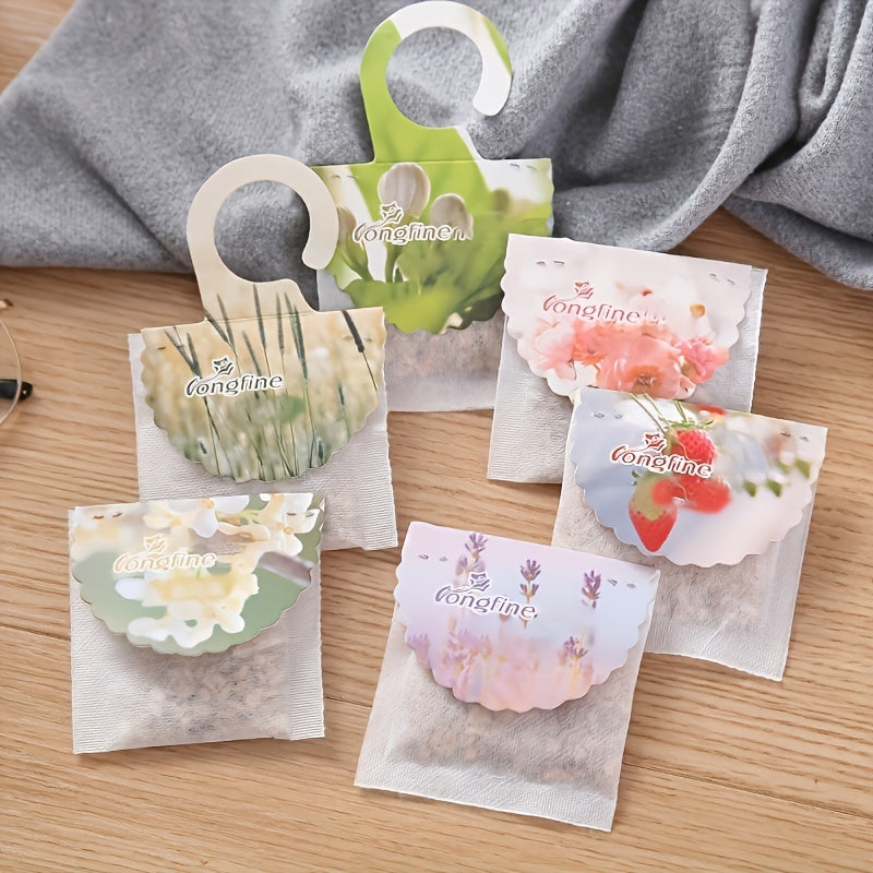 20pcs Fragrant Wardrobe Sachets for Odor Elimination and Freshening