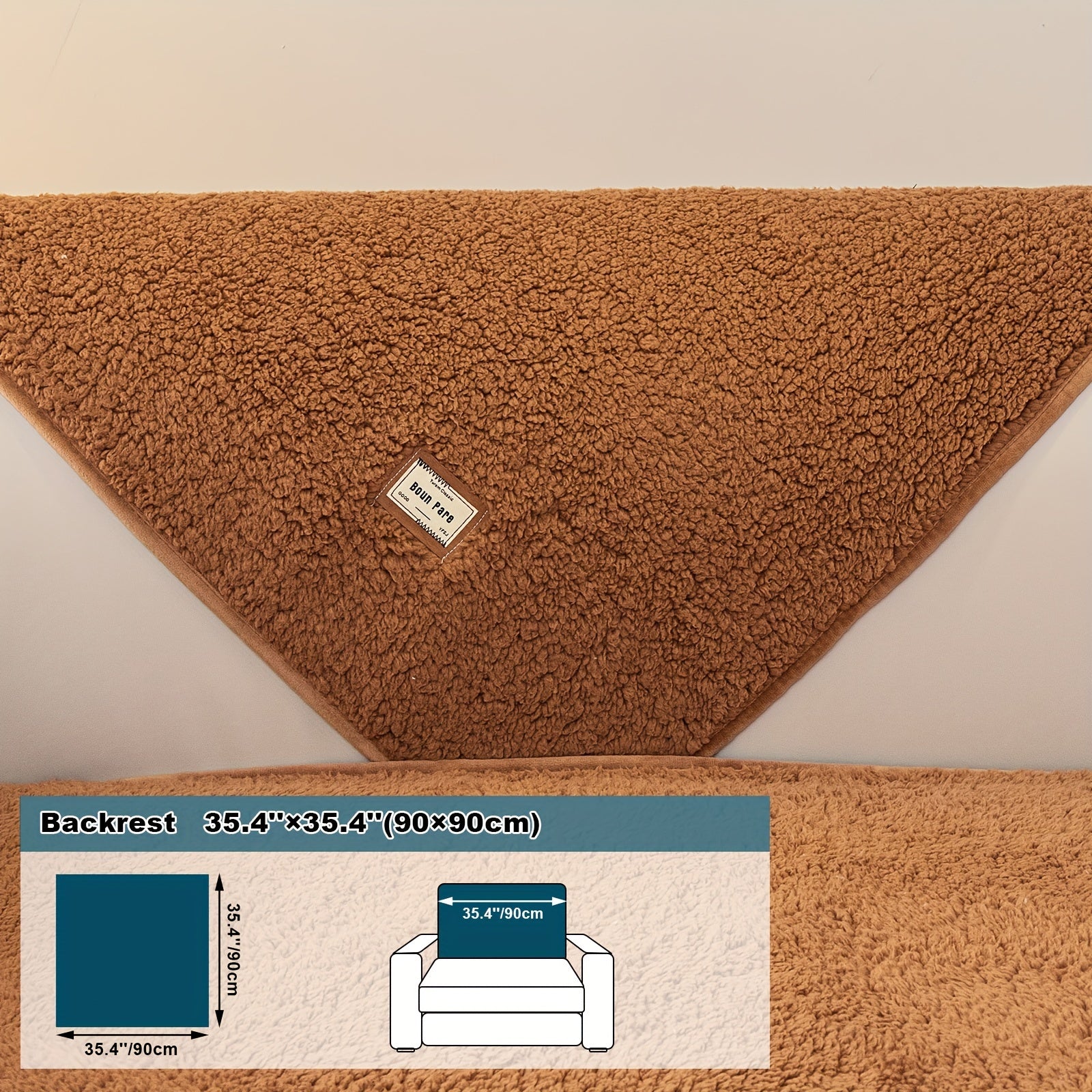 Чехол на диван для питомцев, толстый, нескользящий, плюшевый, защитный для мебели