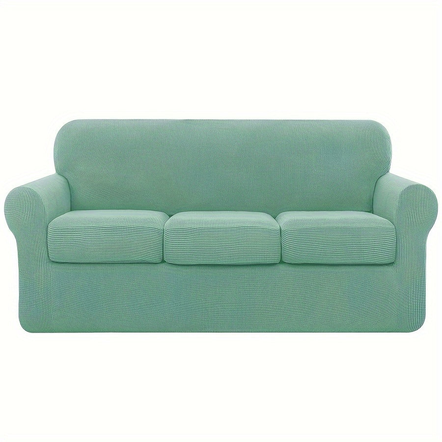 Мягкие чехлы для диванов для спальни, офиса, гостиной или домашнего декора. Доступны в наборах по 2, 3 или 4 предмета. Эластичные и защитные для диванов и мебели.