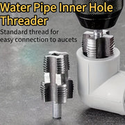 Aluminum Alloy Pipe Tap for PPR and Thread Repair Hand Tool for Water Pipes