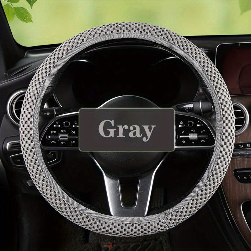 Universal avtomobil boshqaruv g'ildiragi qopqog'i yumshoq muz ipak elastik himoya qopqog'i