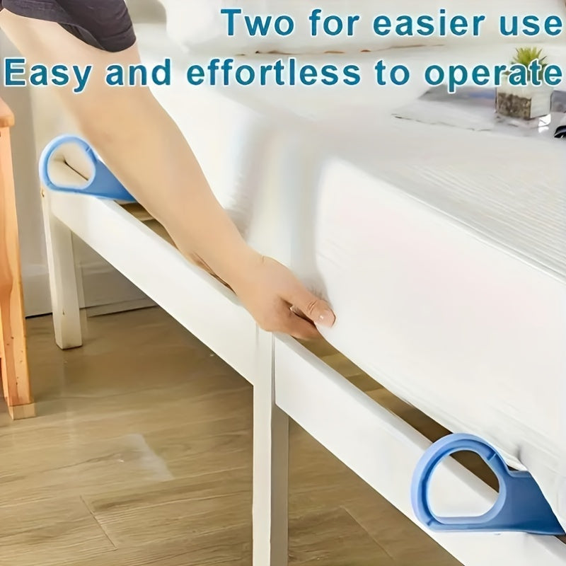 2-Pack Bed Sheet and Bed Skirt Holder Tools for Easy Tucking and Bed Making