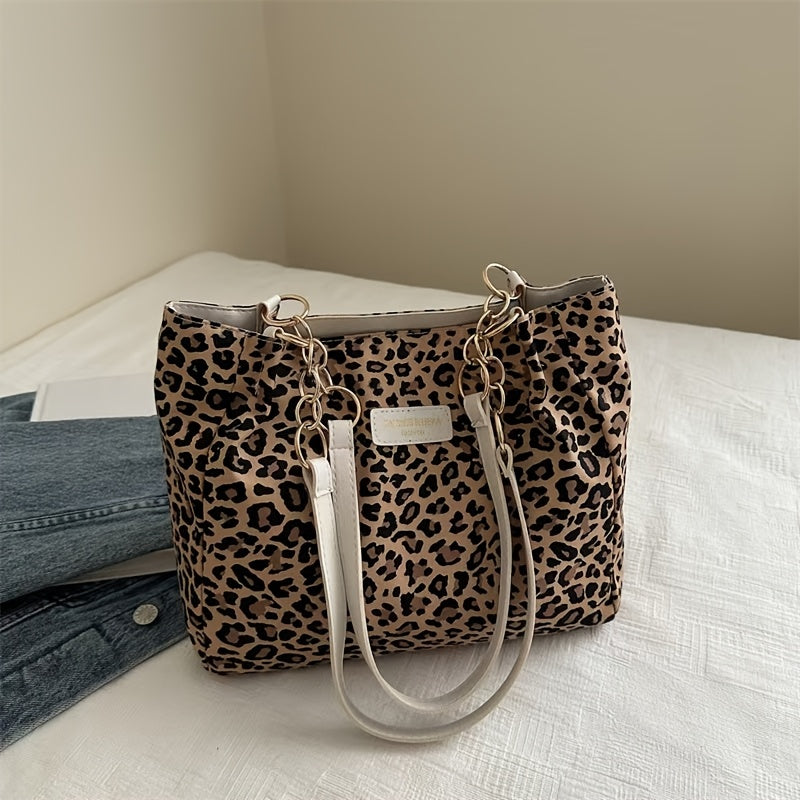 Women's Canvas Tote Bag with Floral Butterfly Design for Daily Use and Travel