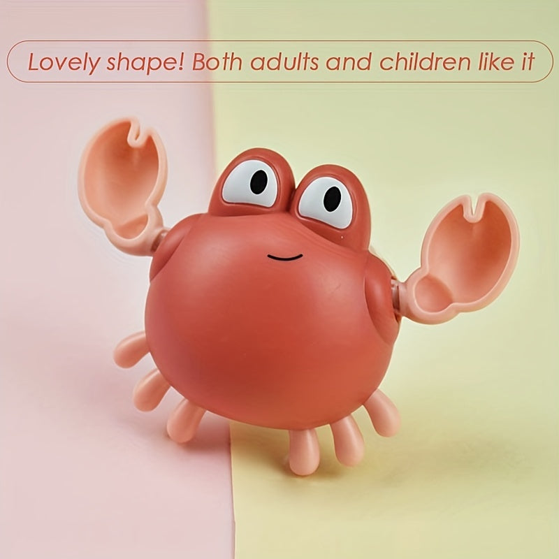 Crab Water Toys for Kids and Babies Bath Time Fun Plastic Red Blue 18 Months+