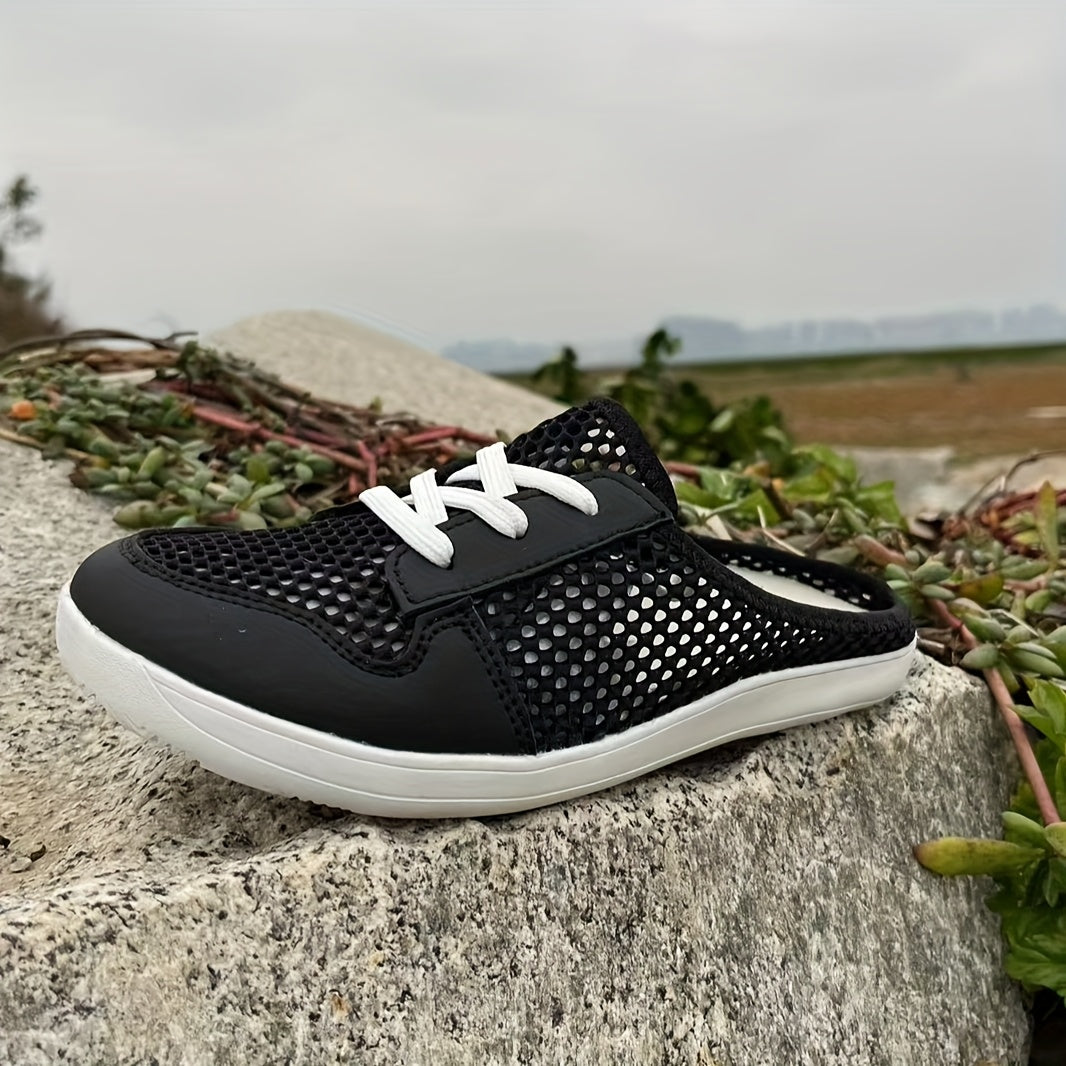 Women's Summer Flat Shoes Slip-On Comfortable Sandals for Beach and Vacation