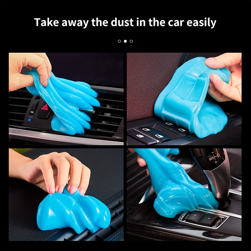 Car Interior Cleaning Gel, Reusable, For Dashboard, Keyboard, Vents
