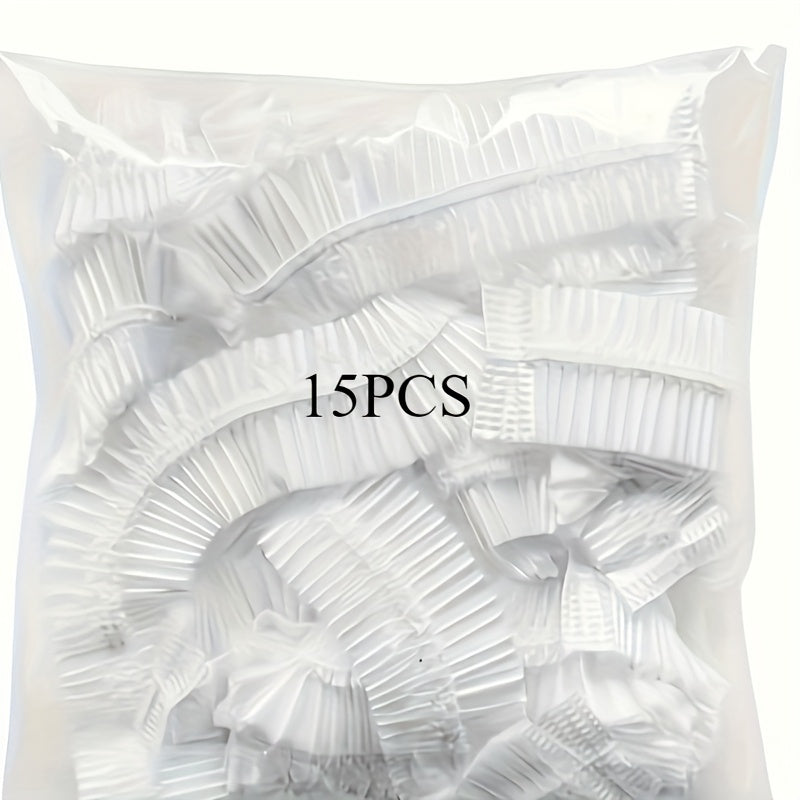 15 ta bir martalik PVC changdan himoya qopqog'i, mikroto'lqinli pechka, guruch pishirgich va changyutgich kabi kichik maishiy texnika uchun, uy oshxonasini tozalash va tartibga solish uchun.