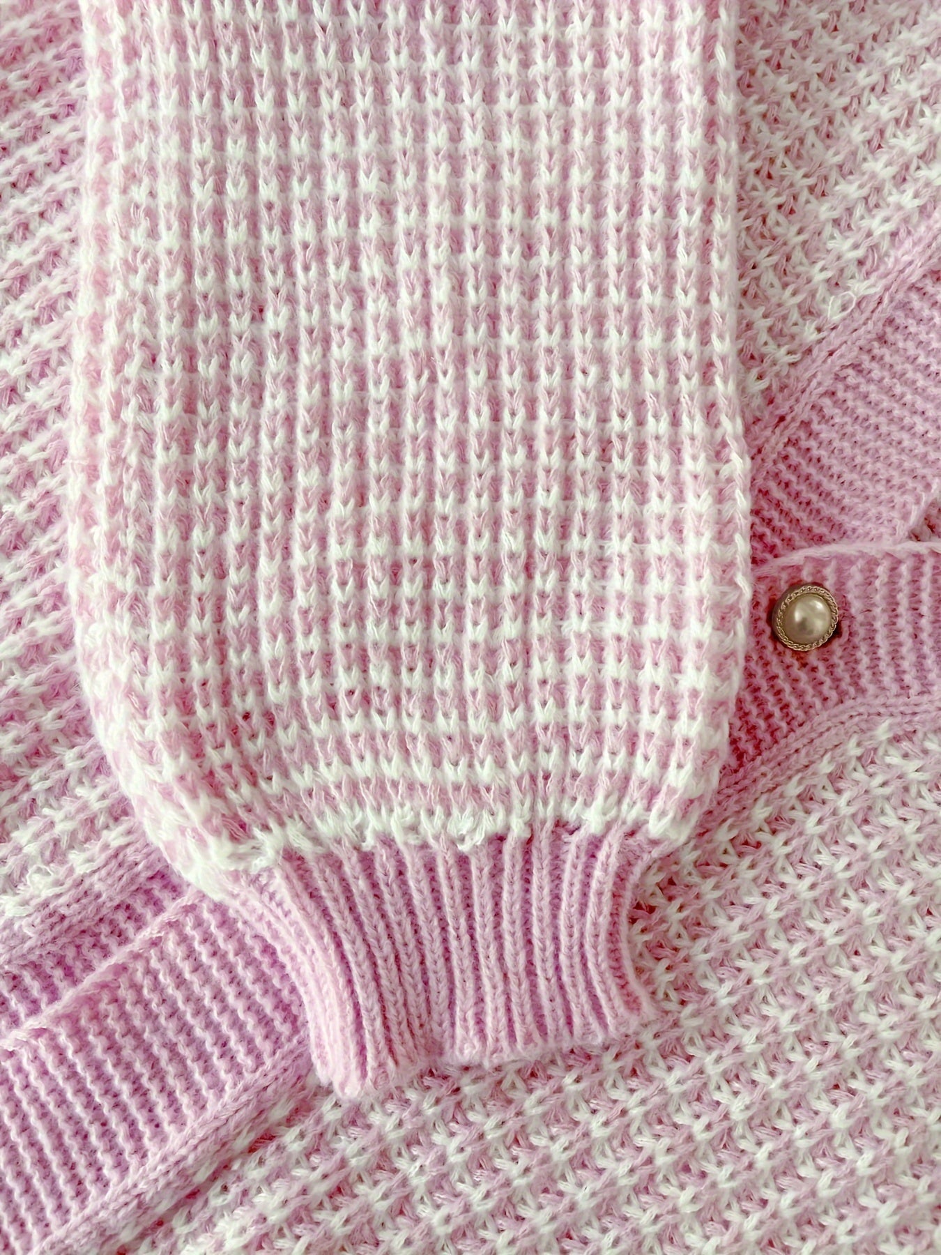 Ayollar uchun katta o'lchamli trikotaj kardigan polyester aralashmasi, bo'yinbog'siz, bir rangli, kuz/qish kofta