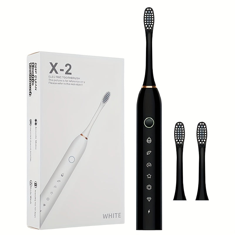Adult Electric Toothbrush with 6 Cleaning Modes and Ultra-Soft Bristles