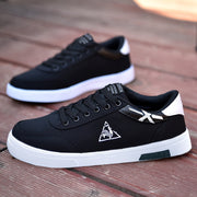 Мужские кожаные кроссовки-скейт с шнуровкой, нескользящие, повседневные кроссовки для активного отдыха