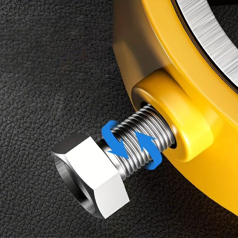 Set of 6 PVC Plastic Water Pipe Dies with Tap Wrench, Sizes 10.16/15.24/2.54 cm