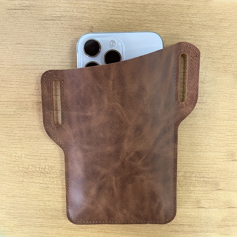 Durable Waterproof PU Phone Case for Outdoor Travel Hiking Camping