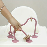 Educational Baby Toys Silicone Interactive Bath and Desk Toys for Infants