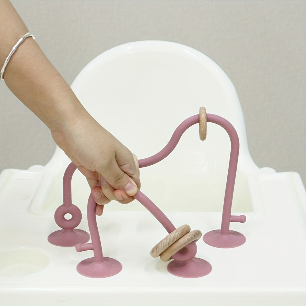 Educational Baby Toys Silicone Interactive Bath and Desk Toys for Infants