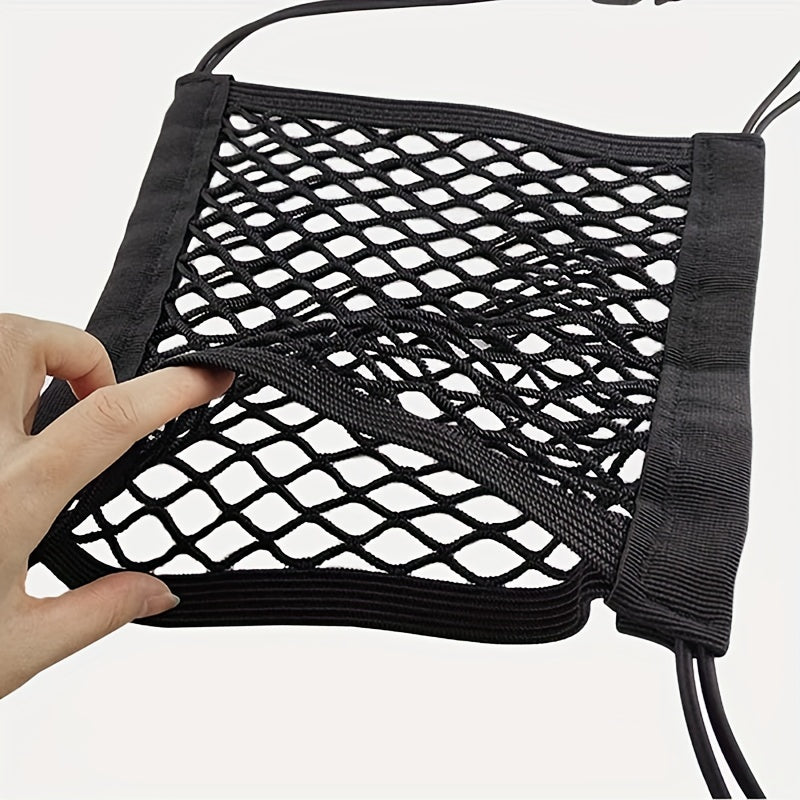 Сетчатый органайзер для хранения автомобильных сидений из нейлона для аксессуаров интерьера автомобиля