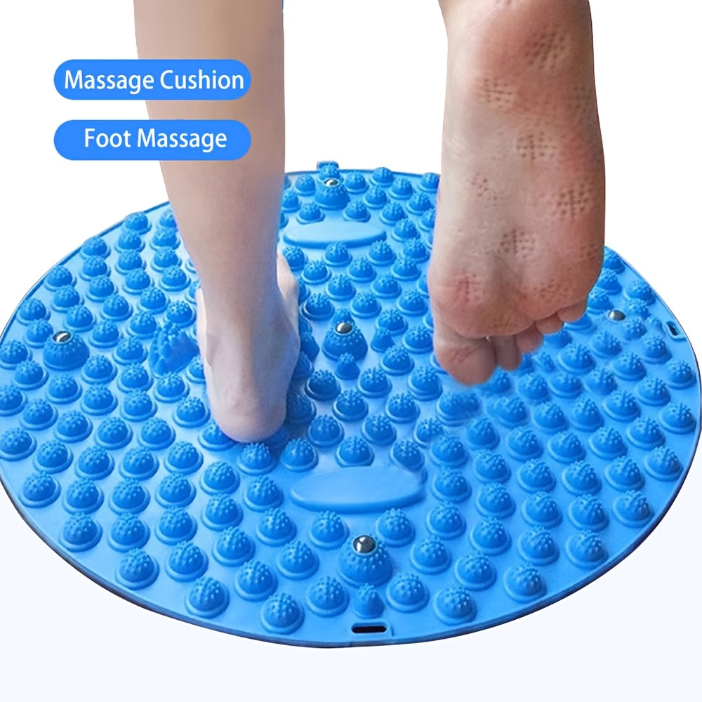 Plastic Foot Massage Mat with Pressure Points for Stress Relief and Fatigue Reduction Indoor Exercise Toe Press Board