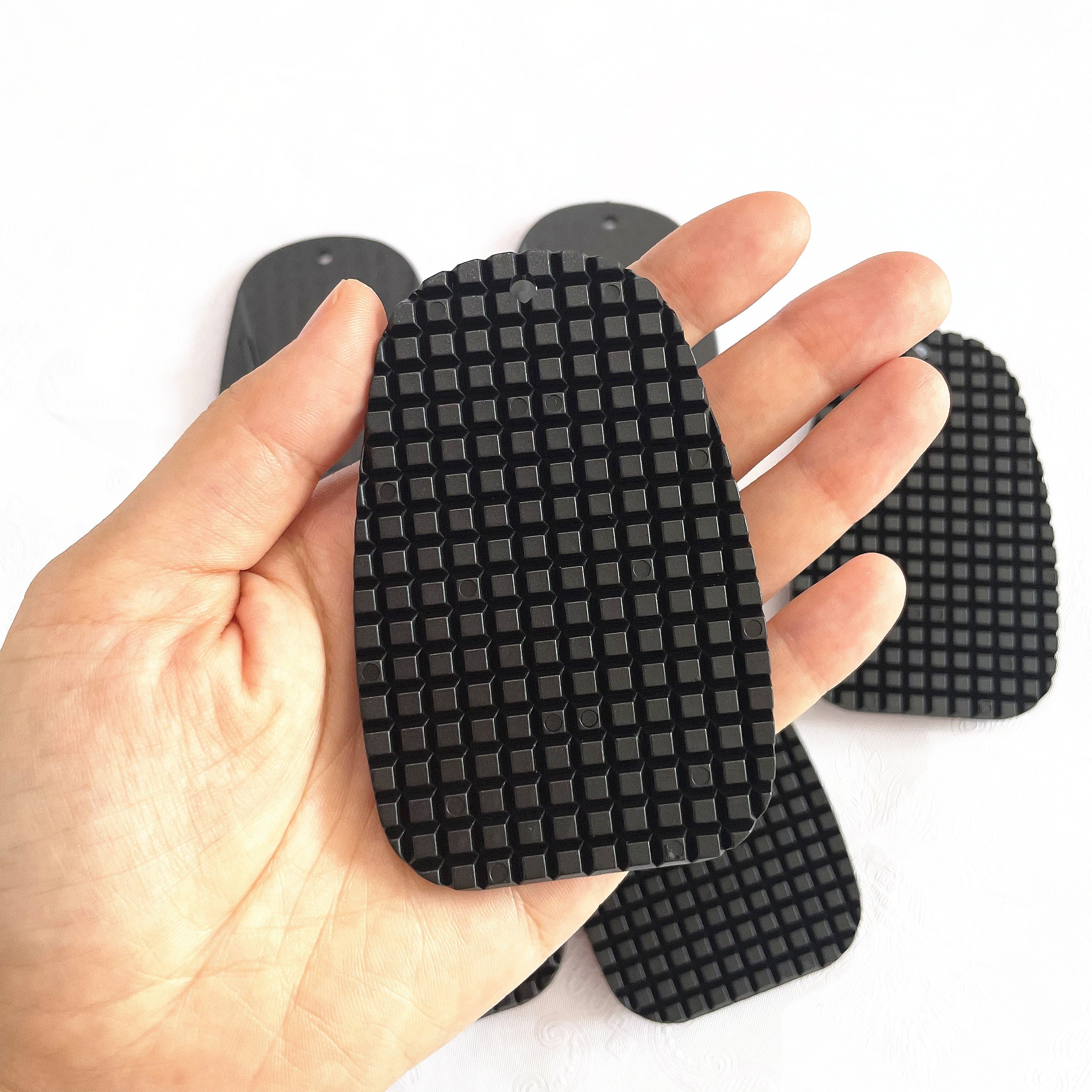 Motorcycle Universal Side Support Bracket Foot Rest Plate Pad Aluminum