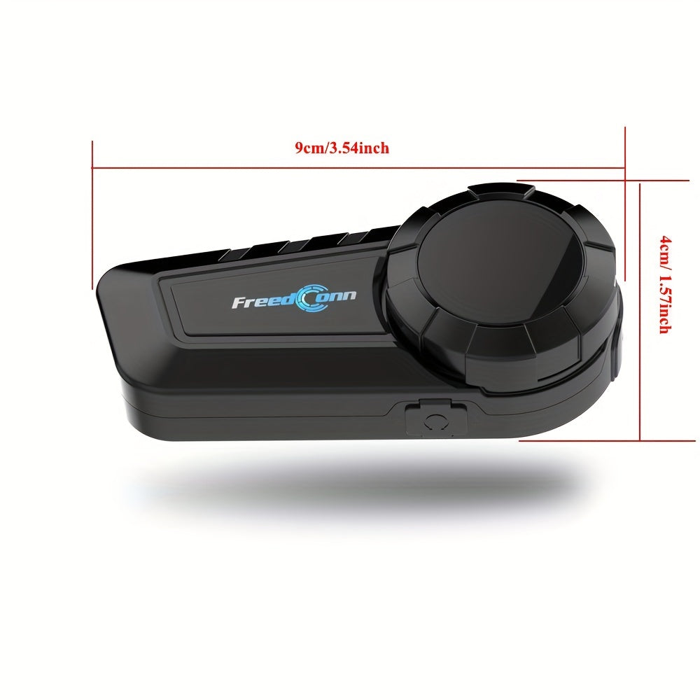 Motorcycle Intercom Headset for 6 Riders Noise Control Voice Command Walkie Talkie Compatible
