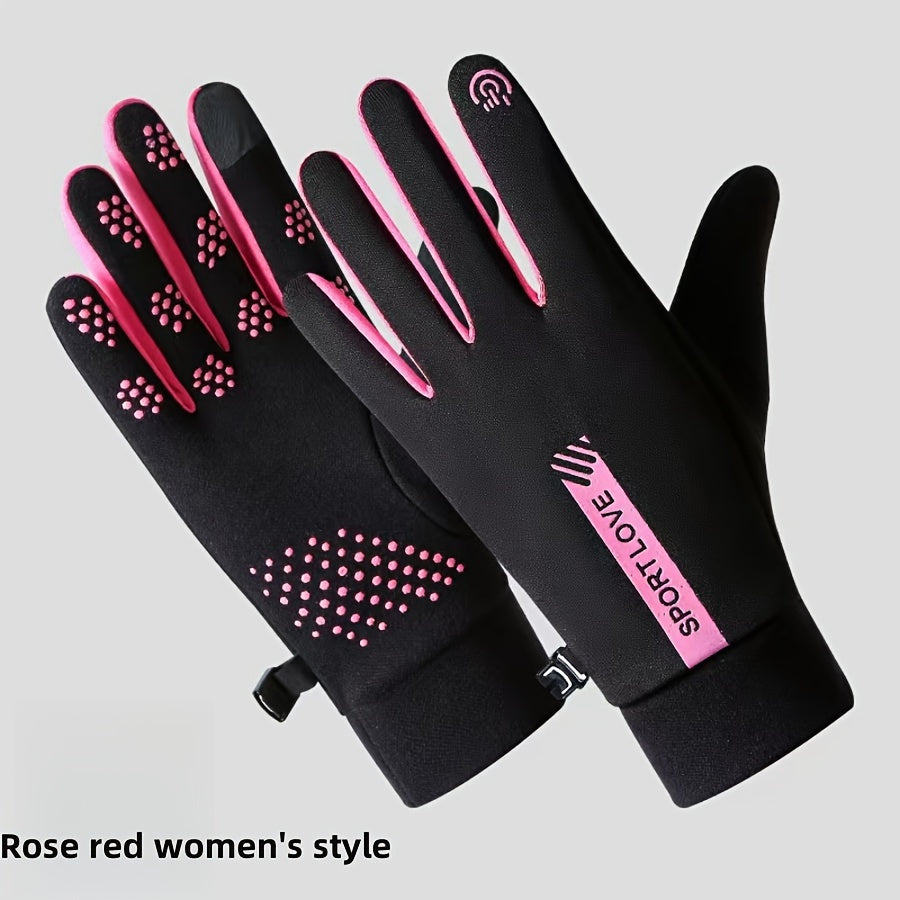 Winter Gloves Men Touchscreen Windproof Warm Cycling Sports