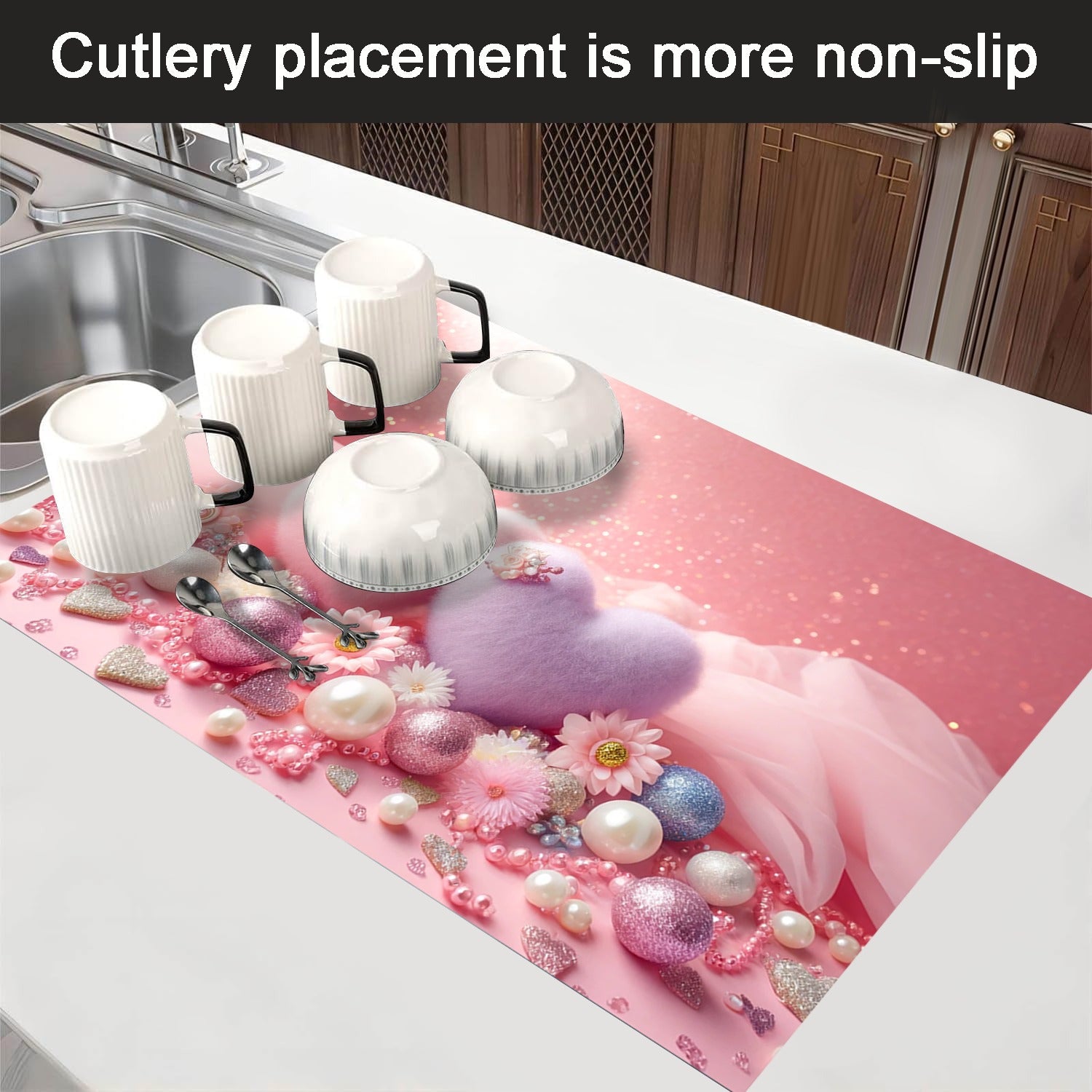 Long-Lasting Glass Stove Top with Heart Design, Heat-Resistant, Modern Kitchen Surface