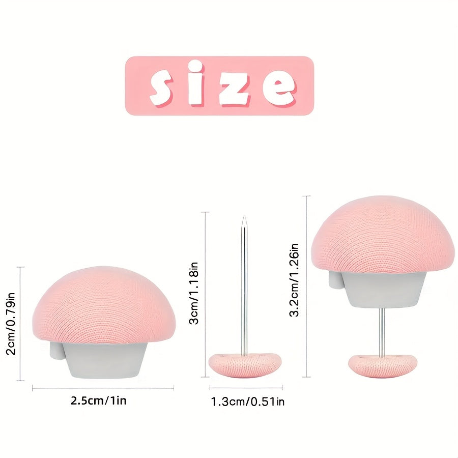 4-Pack Mushroom Shaped Duvet Clips with Easy Unlock System and Invisible Design