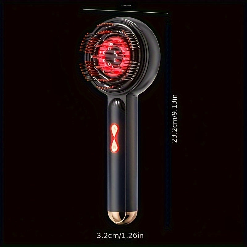 Электрическая расческа с функцией массажа, перезаряжаемый литий-ионный аккумулятор 1500 мАч