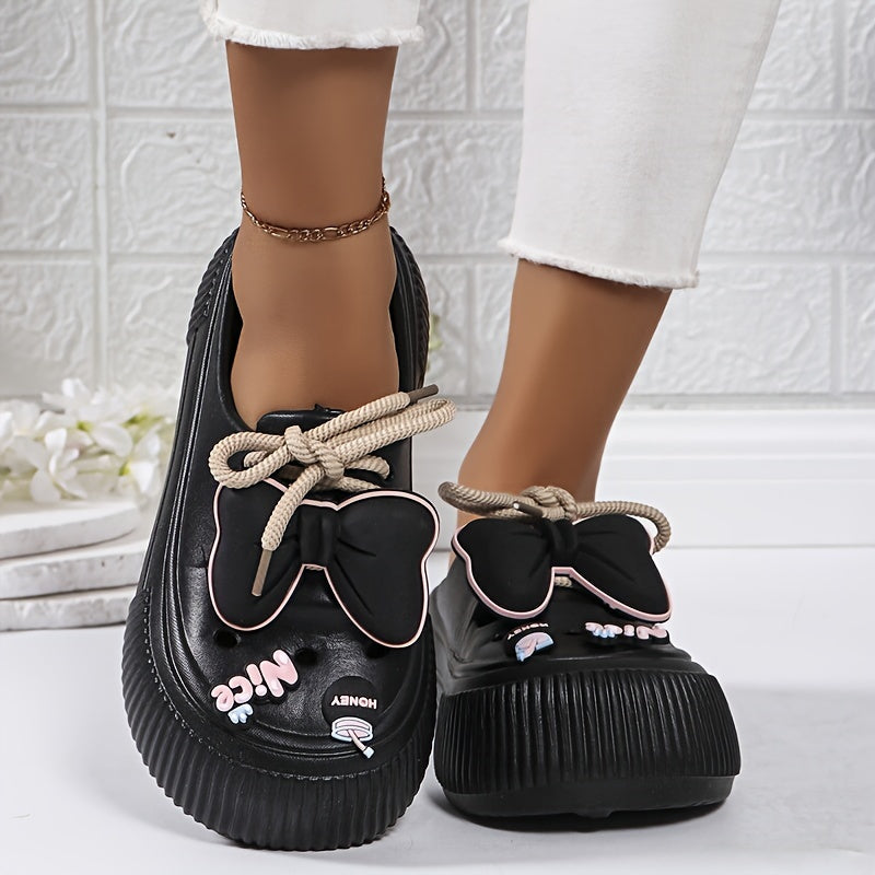 Women’s Clog Shoes Casual Hollow Out Garden Slip-On Beach Shoes