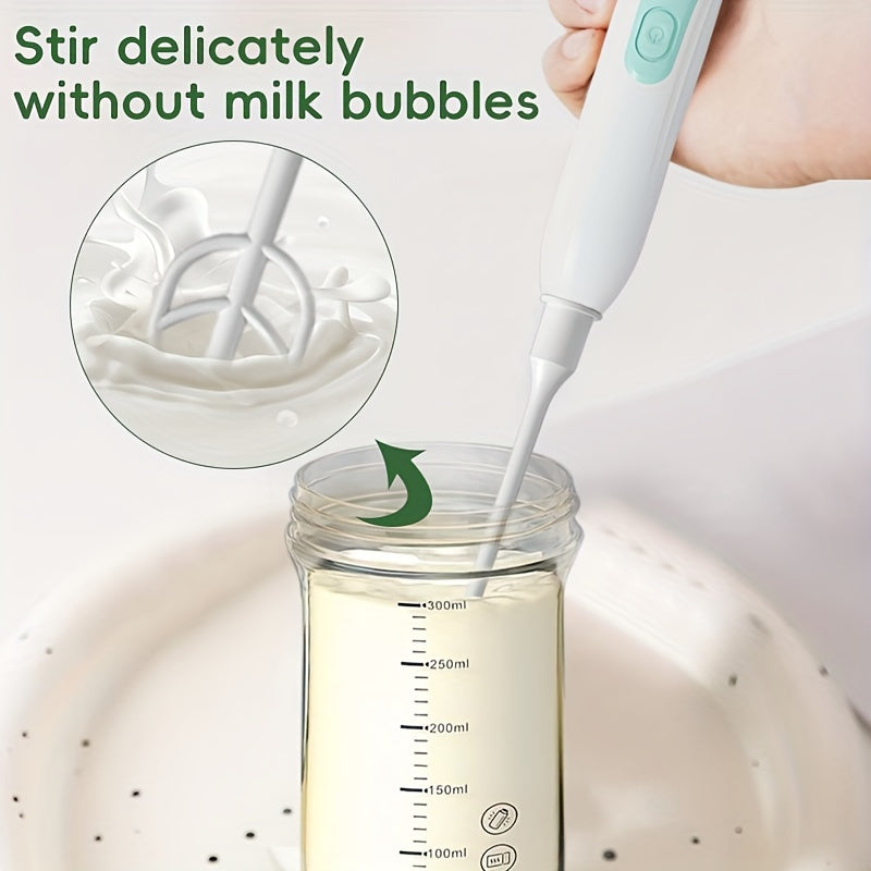 USB Rechargeable Electric Bottle Brush Set with 360° Rotating Cleaner and Dual Speeds