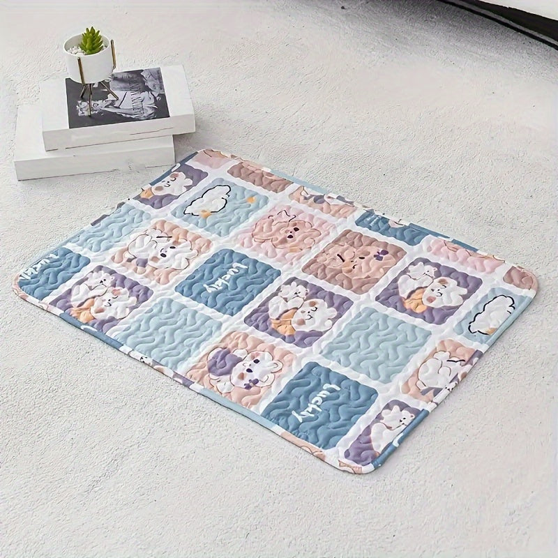 Yog'uvchi, suv o'tkazmaydigan, nafas oluvchi itlar uchun siydik padlari, barcha mavsumlar uchun, sirpanmaydigan, qayta ishlatiladigan itlarni tarbiyalash matasi