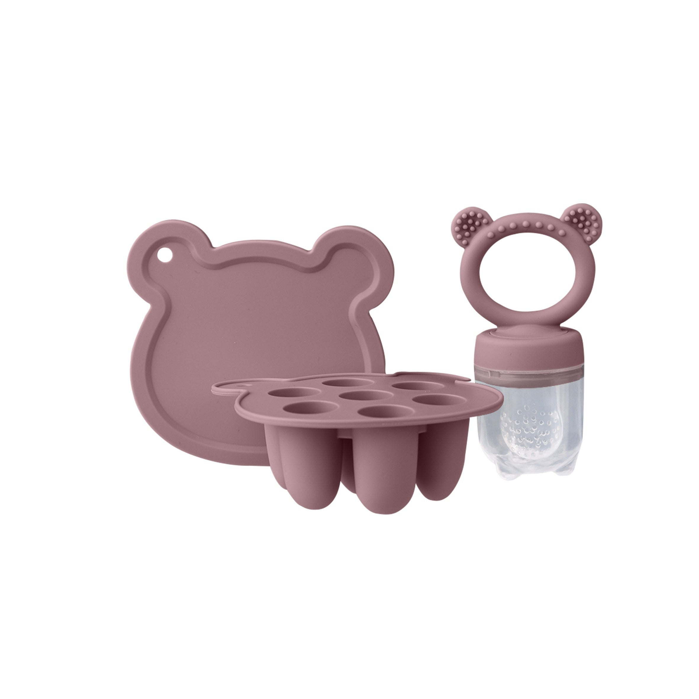 Ice Tray for Kids Little Bear Bites Silicone Reusable Mold