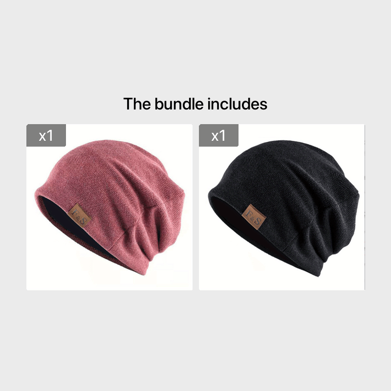 Soft Knitted Beanies in Solid Colors for Men and Women Spring Gift